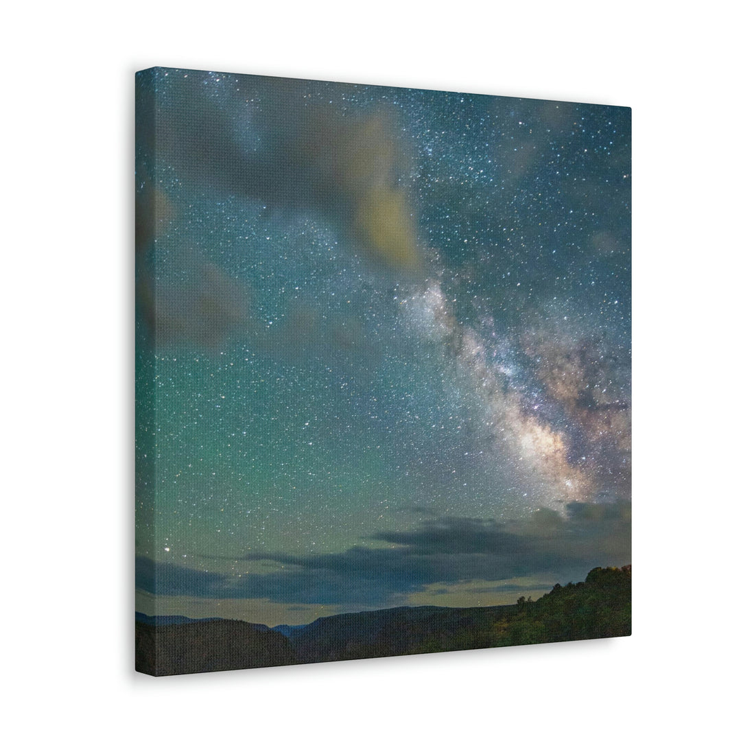 Milky Way Through the Clouds Part 1 - Canvas