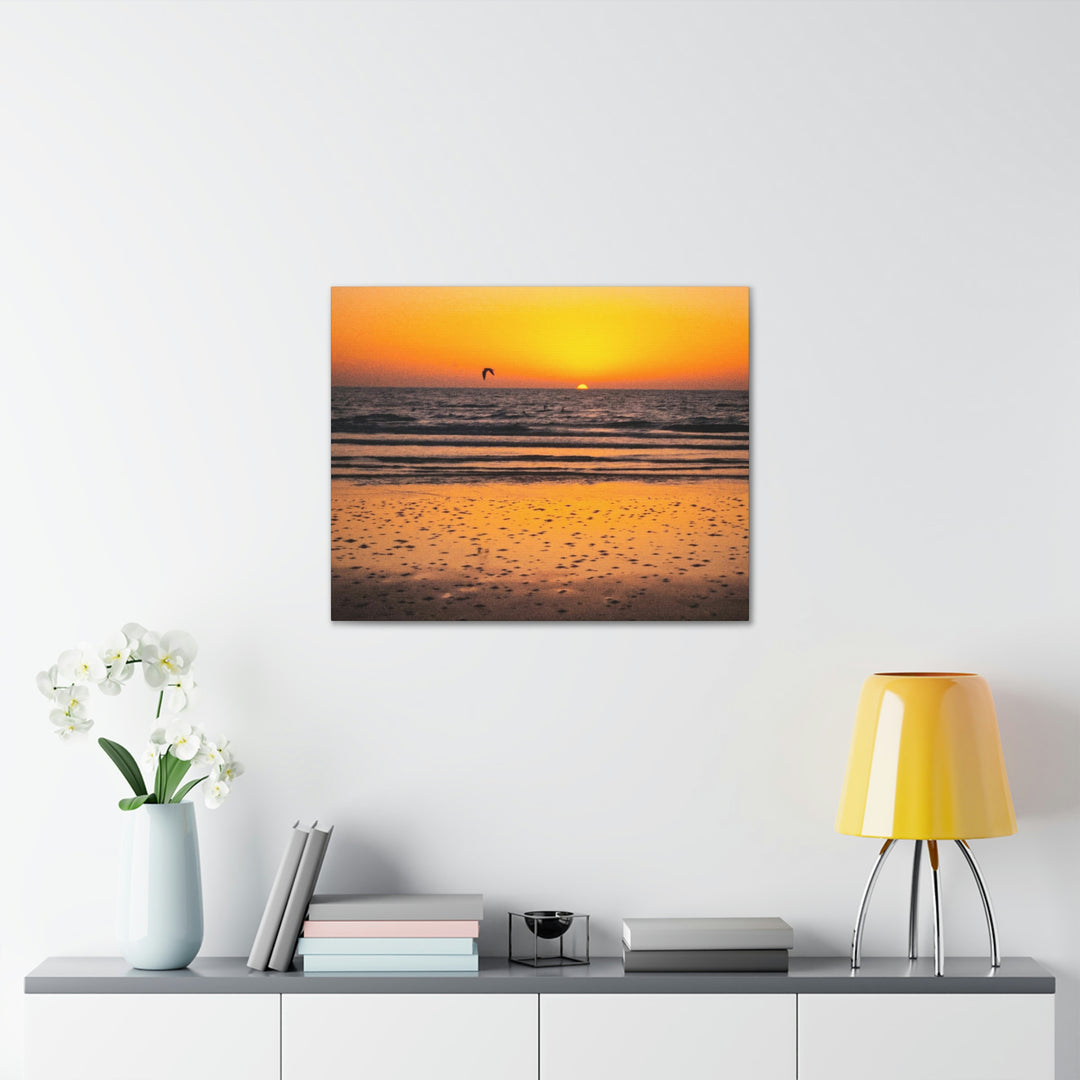 Sunrise on the Sea - Canvas