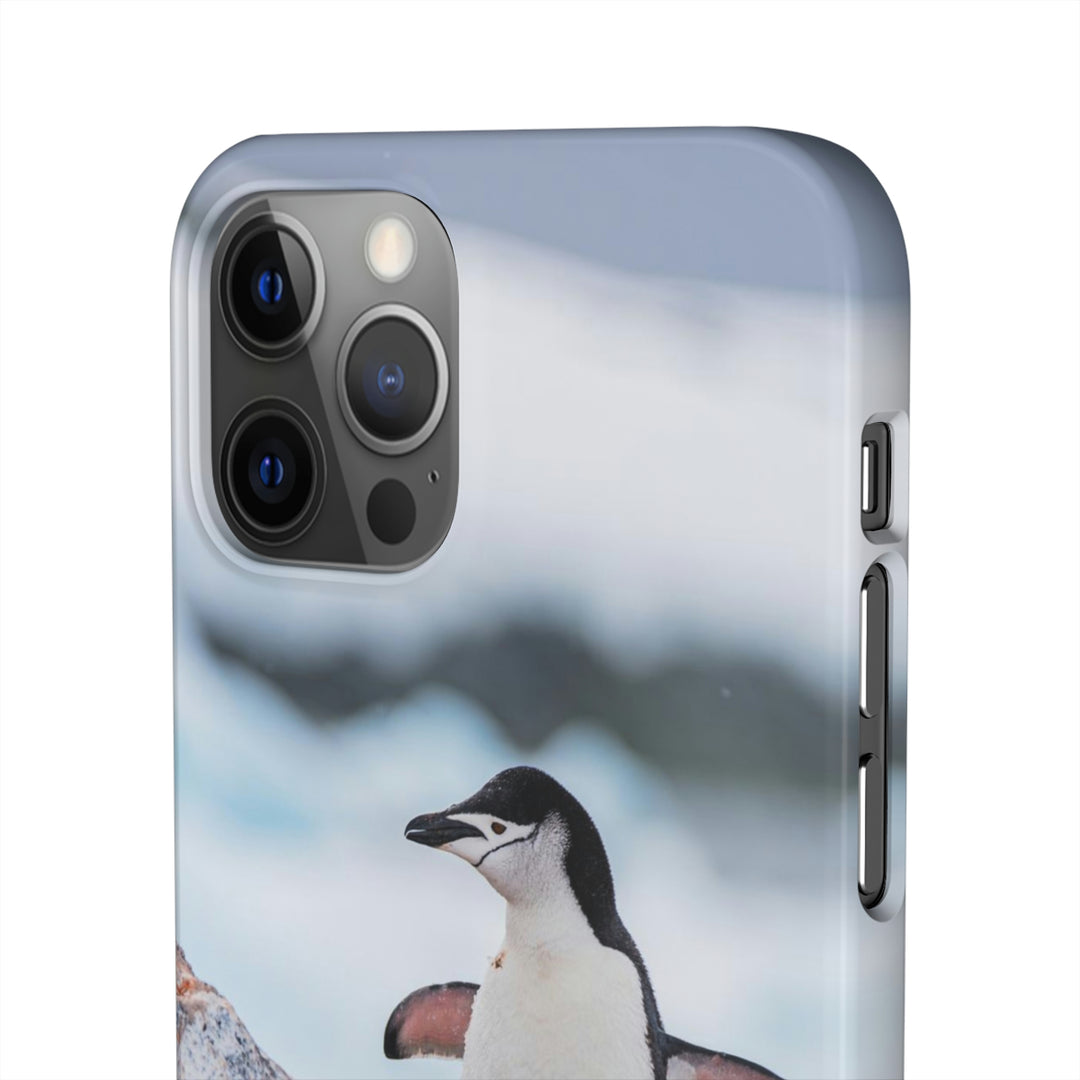 Stretched Penguin - Phone Case