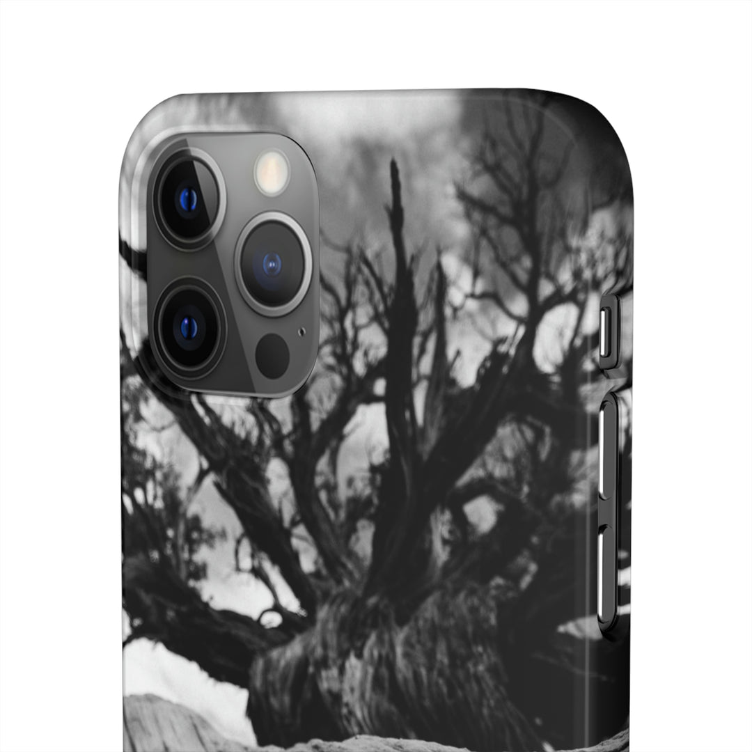 Desert Reach in Black and White - Phone Case