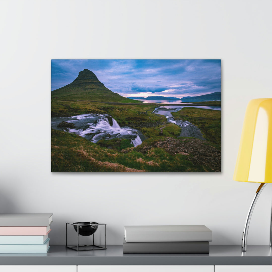 An Icelandic Sunset - Canvas