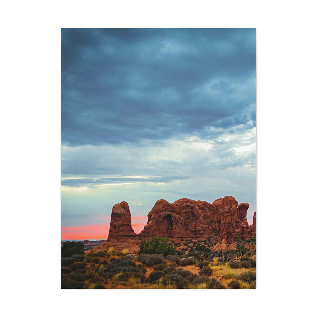 Arches at Sunset - Canvas