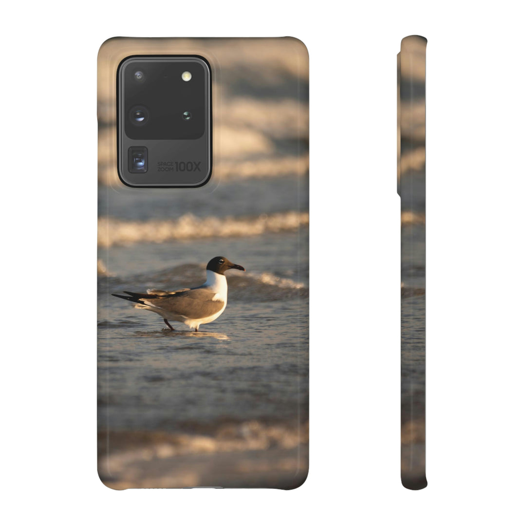 Laughing Gull in the Surf - Phone Case