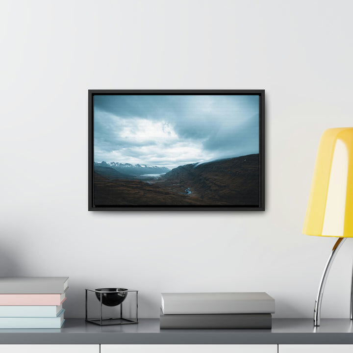 Icelandic Scene - Canvas with Frame