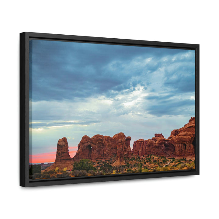 Arches at Sunset - Canvas with Frame