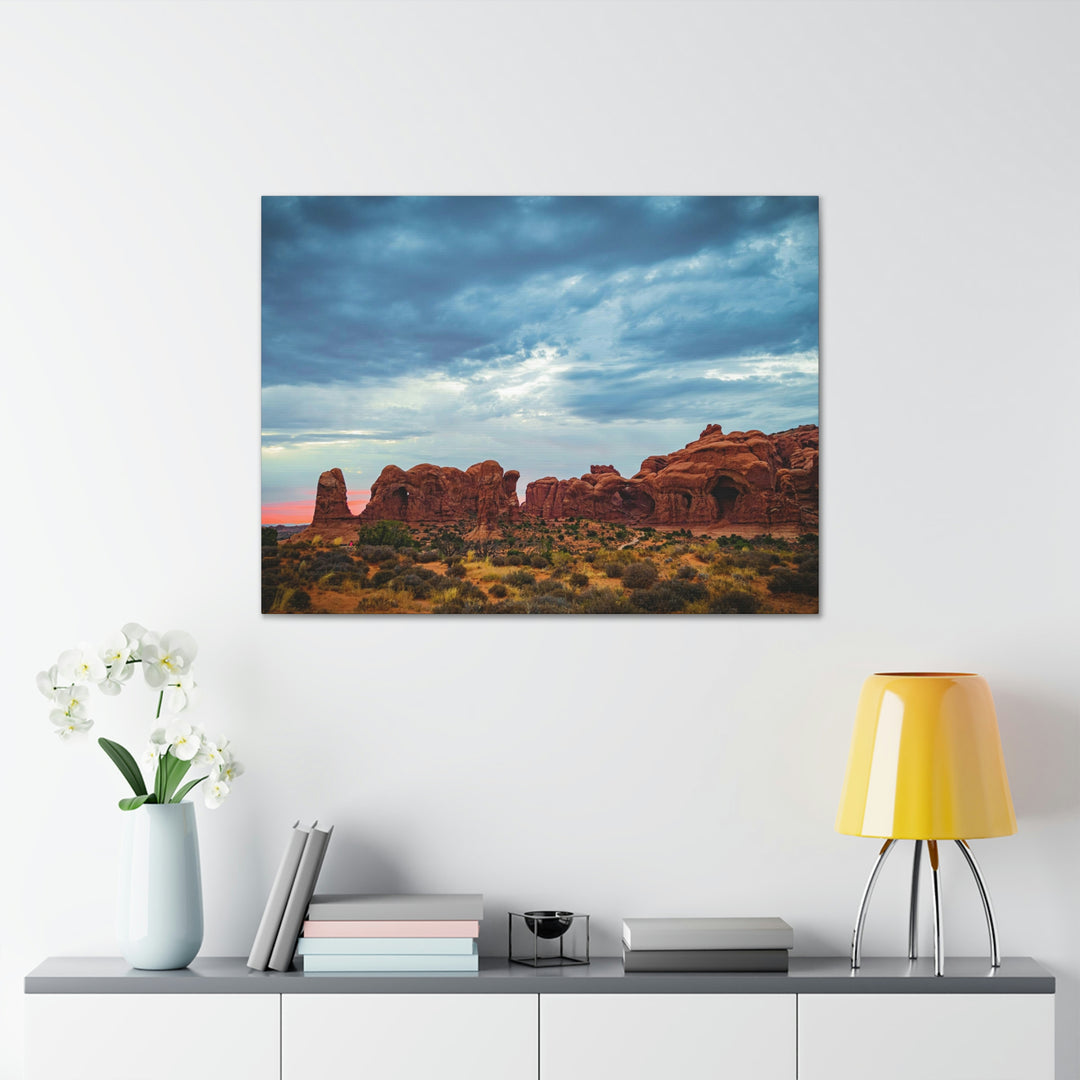 Arches at Sunset - Canvas