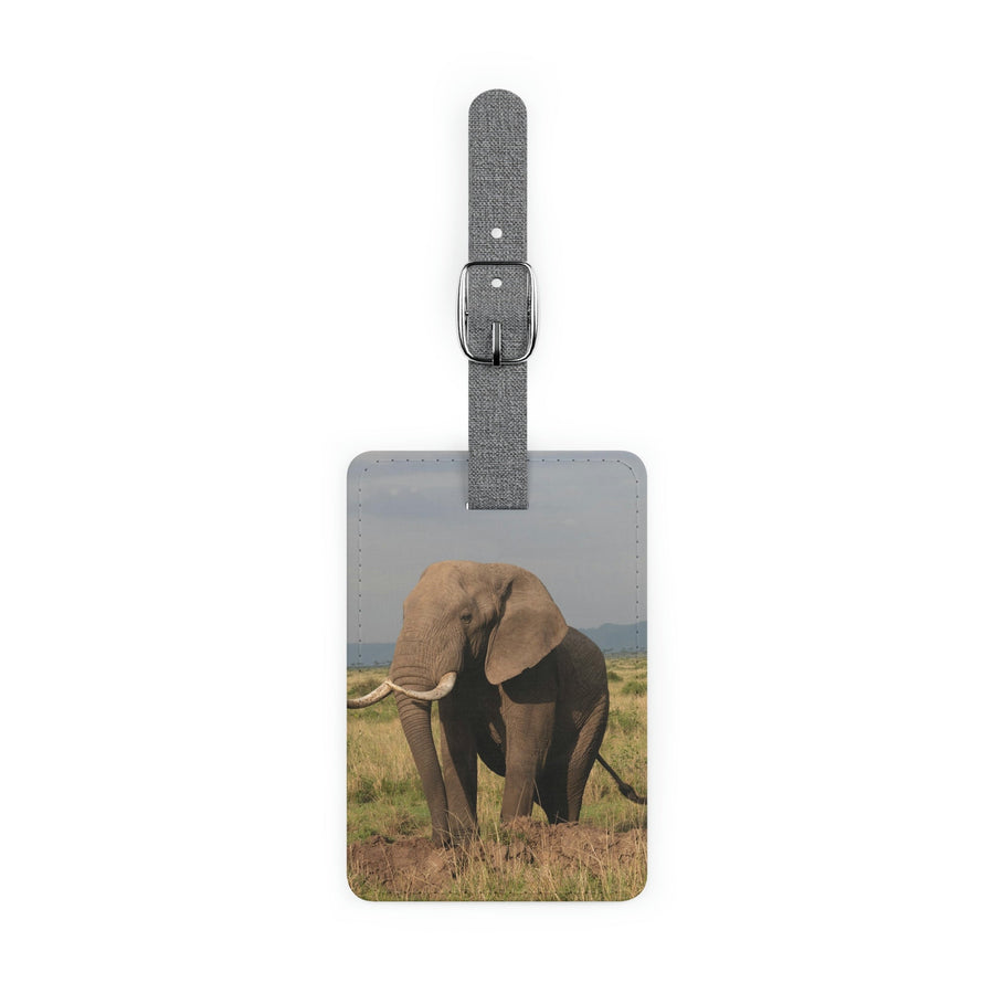 Elephant Stance - Luggage Tag - Visiting This World