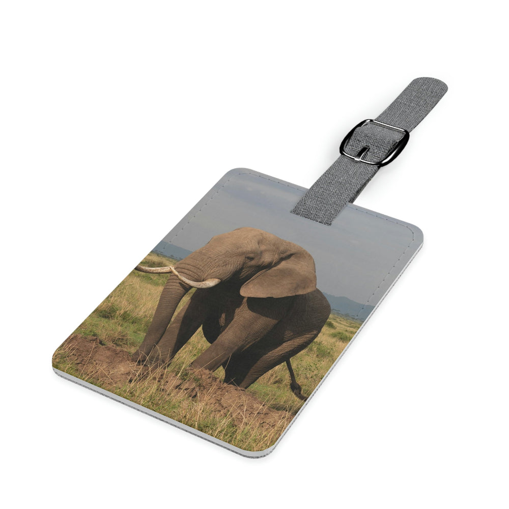 Elephant Stance - Luggage Tag - Visiting This World