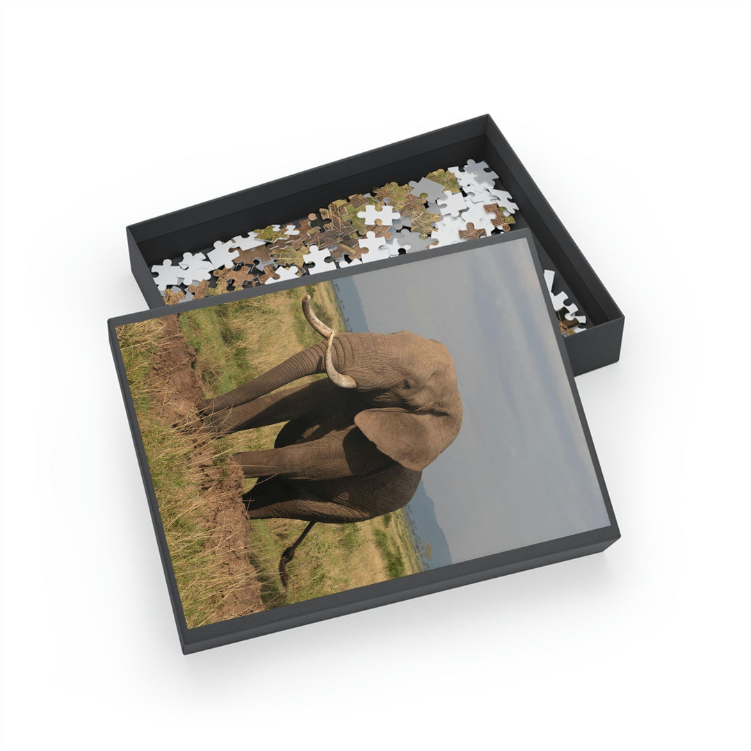 Elephant Stance - Nature Puzzle (96, 252, 500, 1000-Piece) - Visiting This World