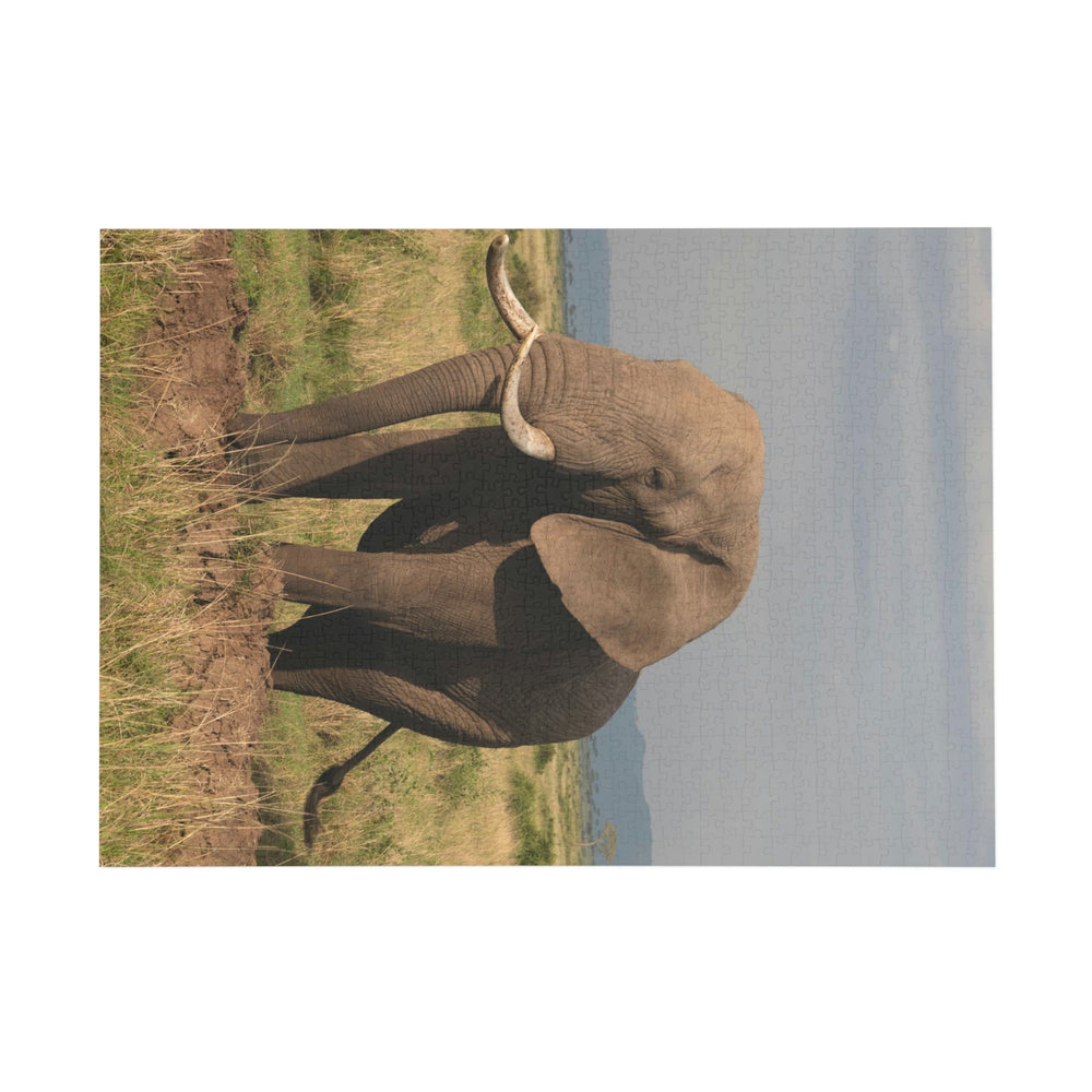 Elephant Stance - Nature Puzzle (96, 252, 500, 1000-Piece) - Visiting This World