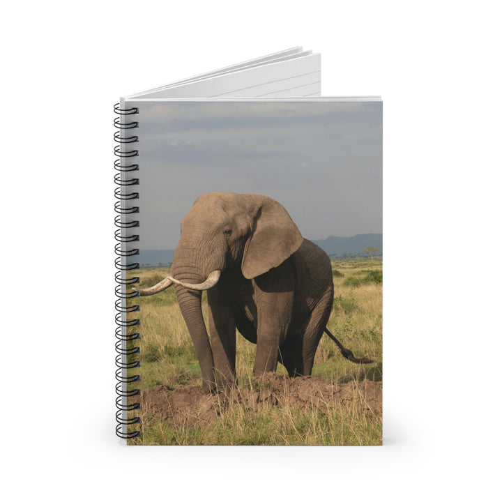 Elephant Stance - Spiral Ruled Line Notebook - Visiting This World