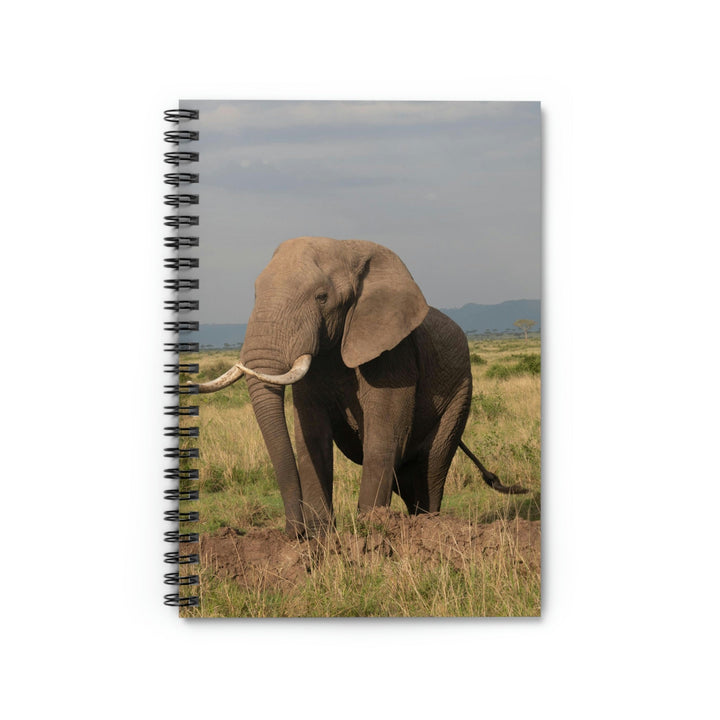 Elephant Stance - Spiral Ruled Line Notebook - Visiting This World