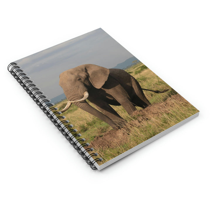 Elephant Stance - Spiral Ruled Line Notebook - Visiting This World