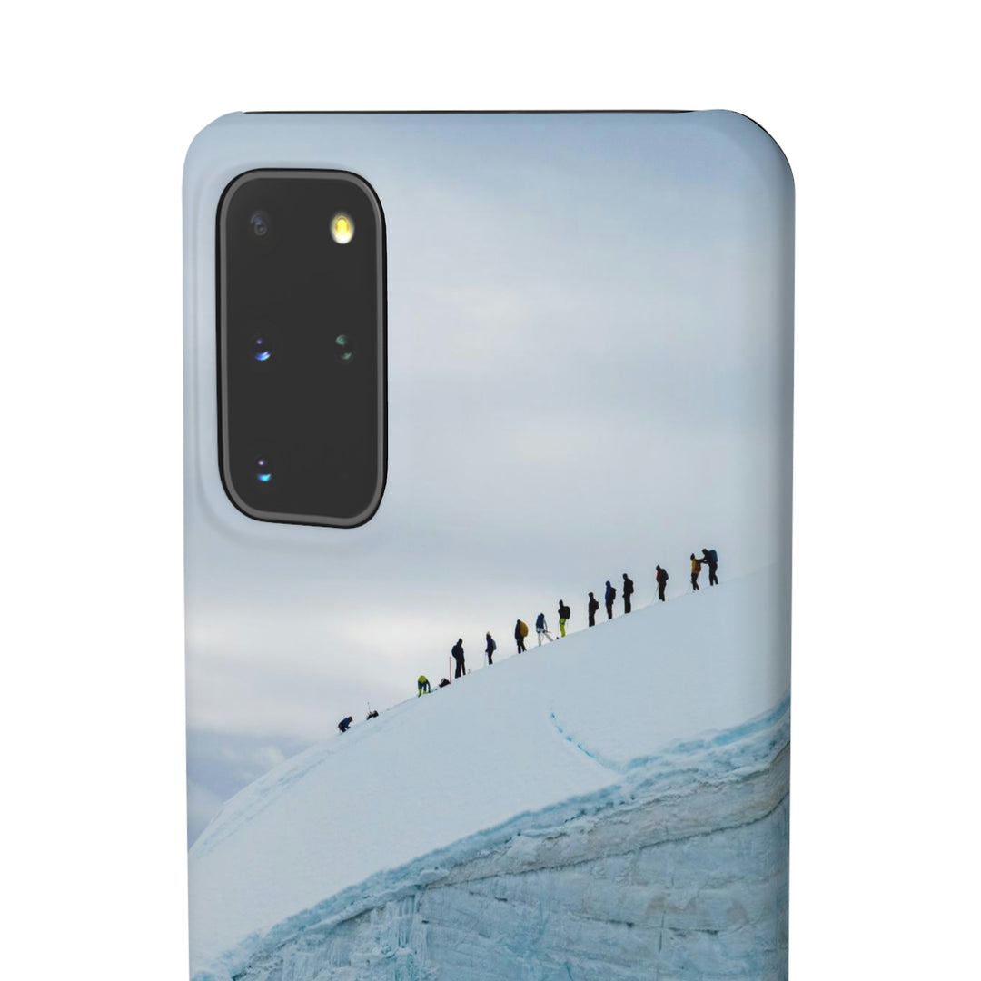 Preparing for the Climb - Phone Case