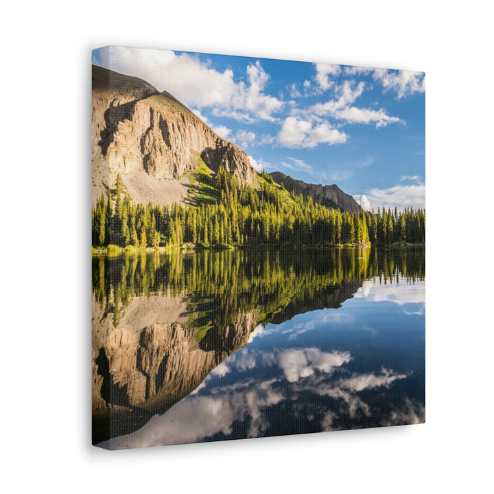 Mountain Scene Reflected - Canvas