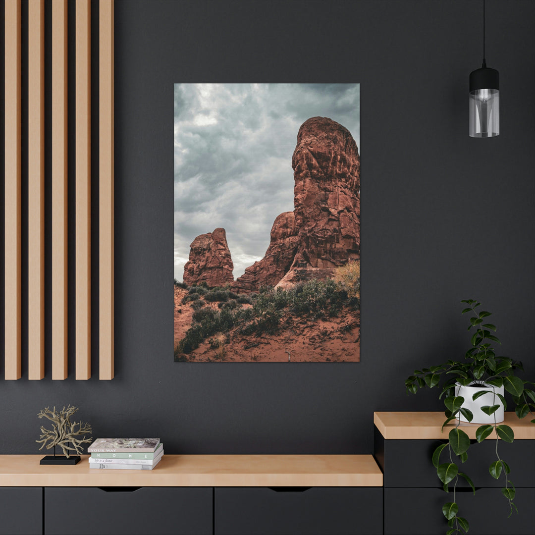 Dramatic Rocks - Canvas