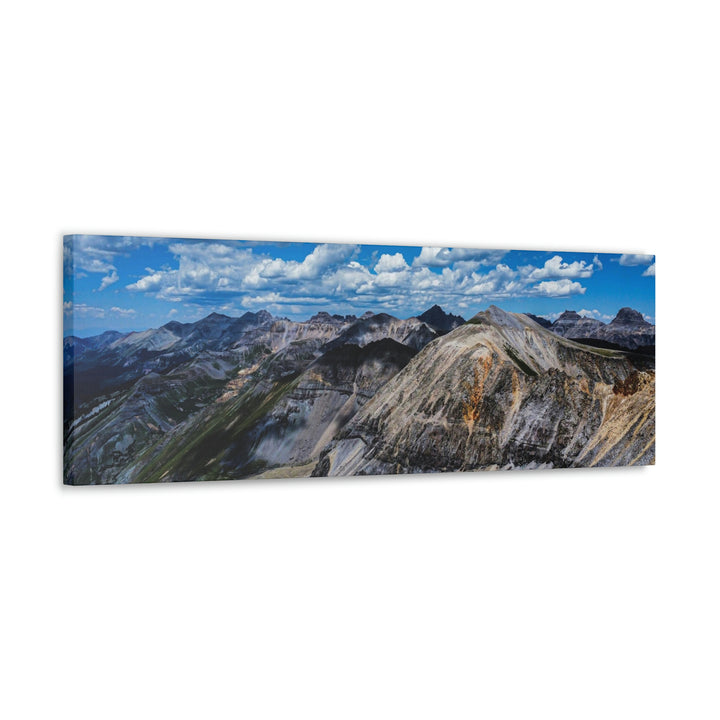 Imogene Pass From the Air - Canvas