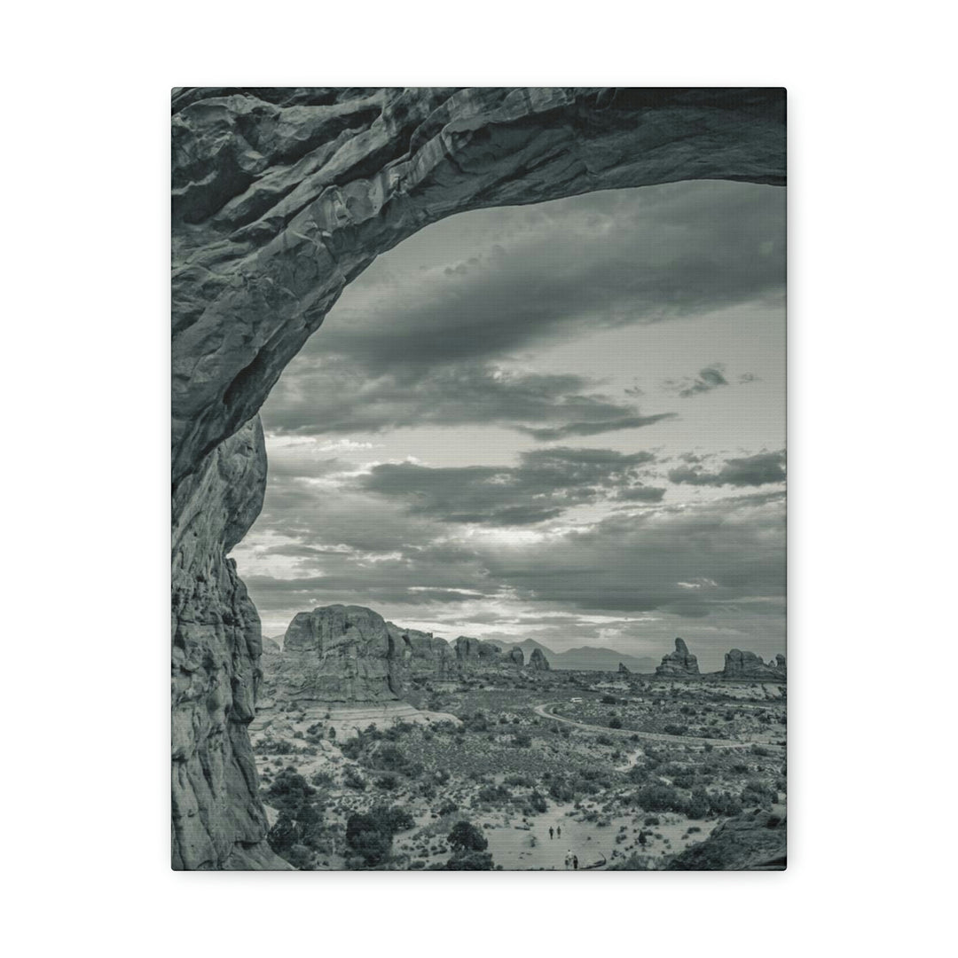 Natural Frames Part 2 in Black and White - Canvas