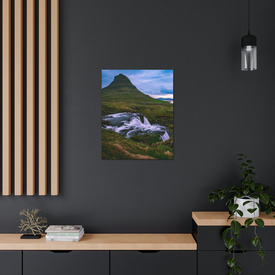 An Icelandic Sunset - Canvas