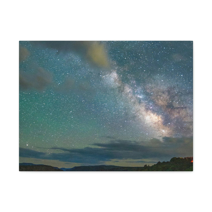 Milky Way Through the Clouds Part 1 - Canvas