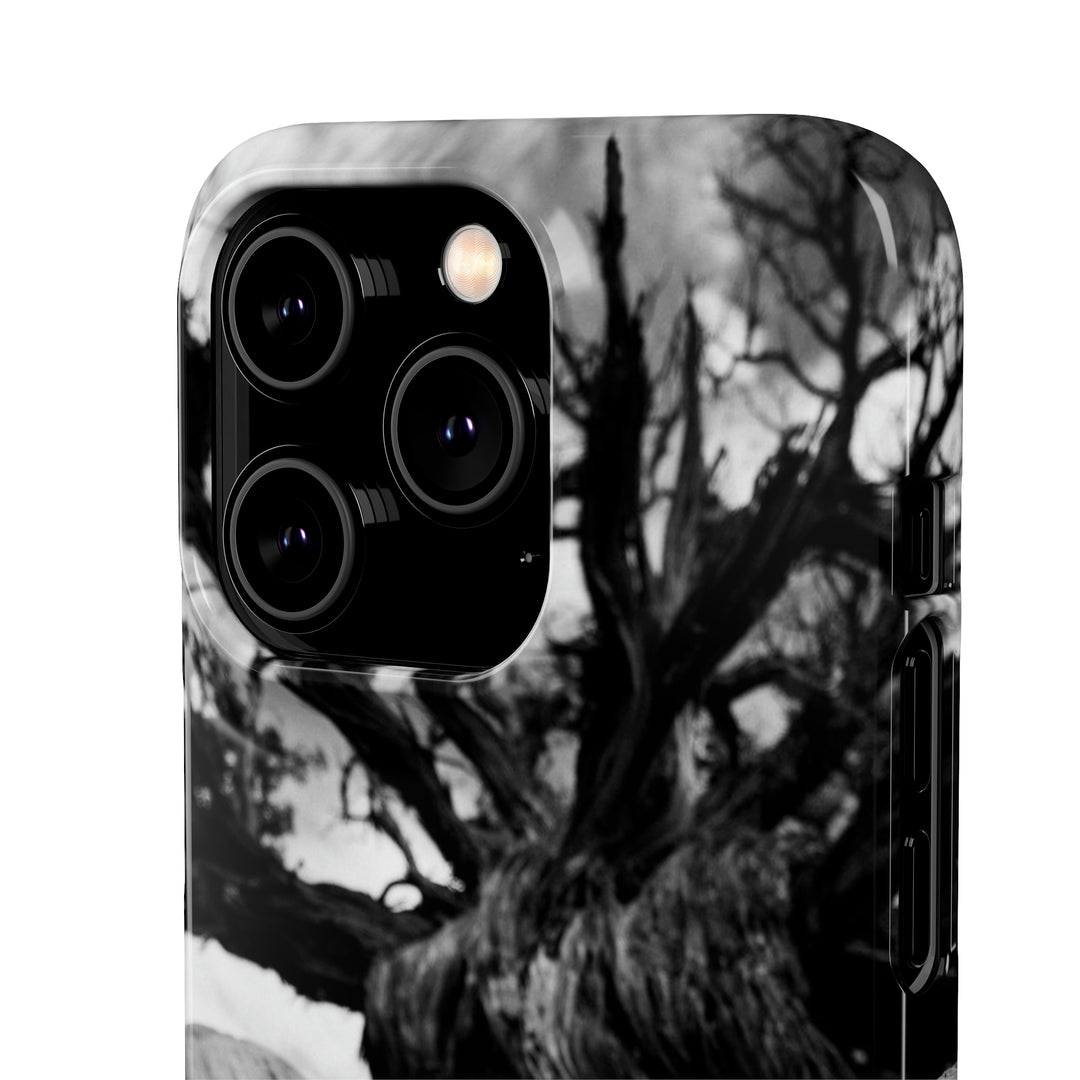 Desert Reach in Black and White - Phone Case