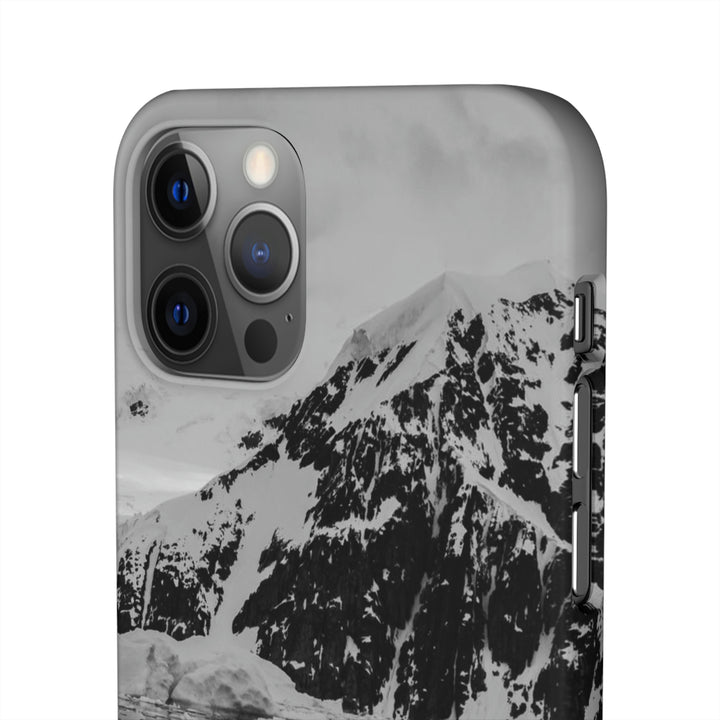 Reflected Calm in Black and White - Phone Case