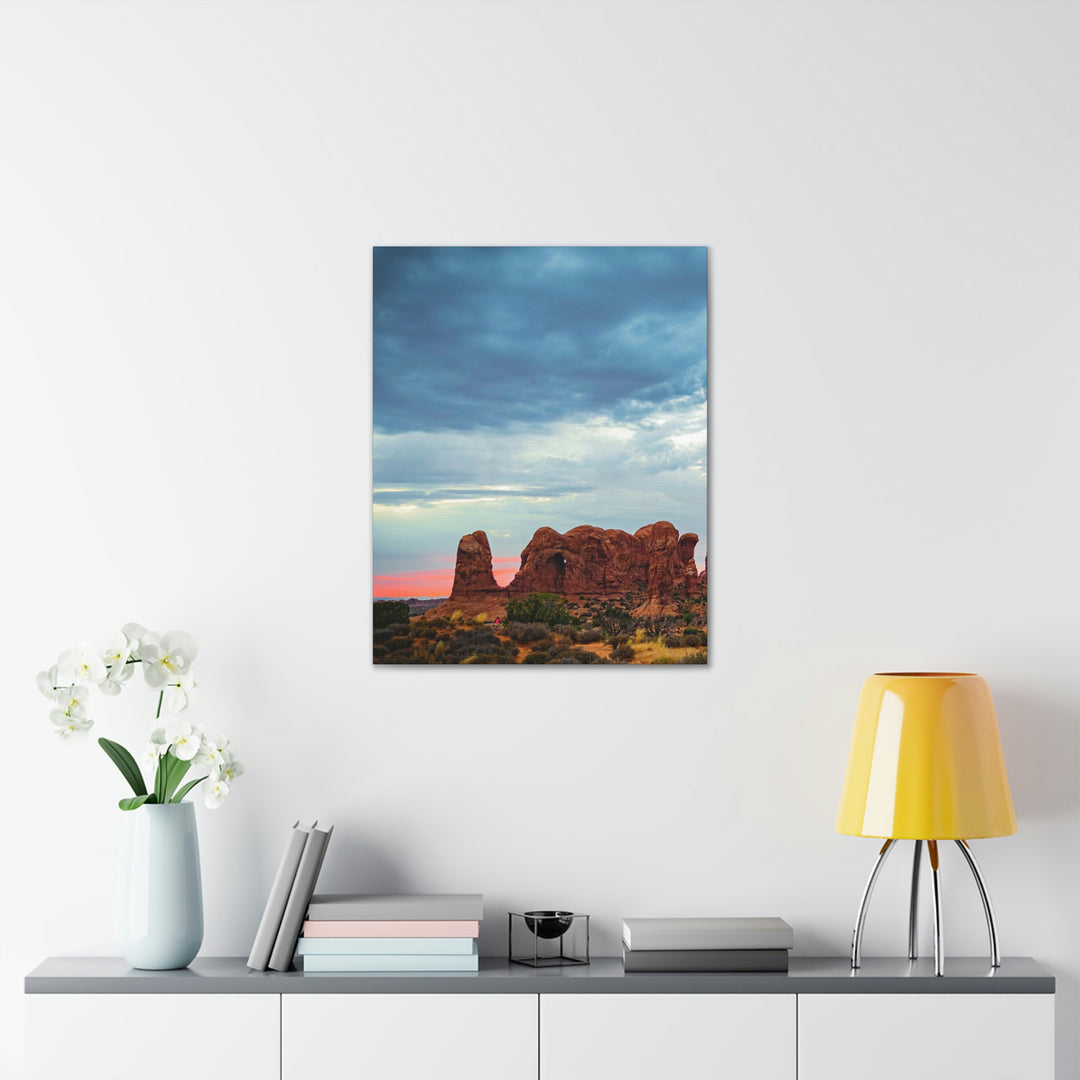 Arches at Sunset - Canvas