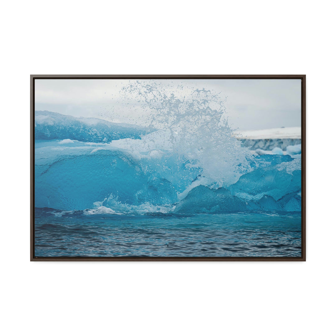 Freezing Splash - Canvas with Frame