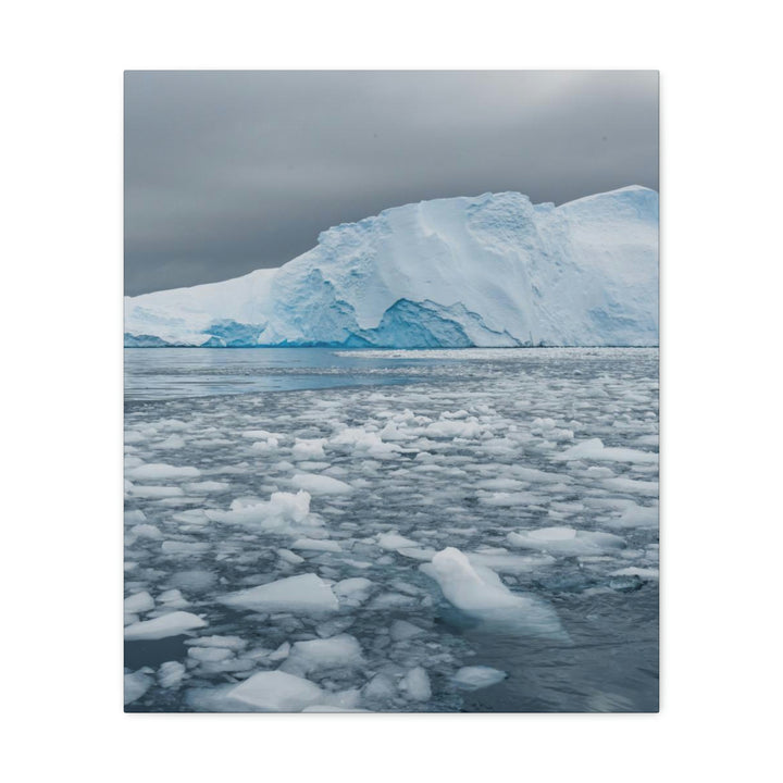 Lane of Ice - Canvas