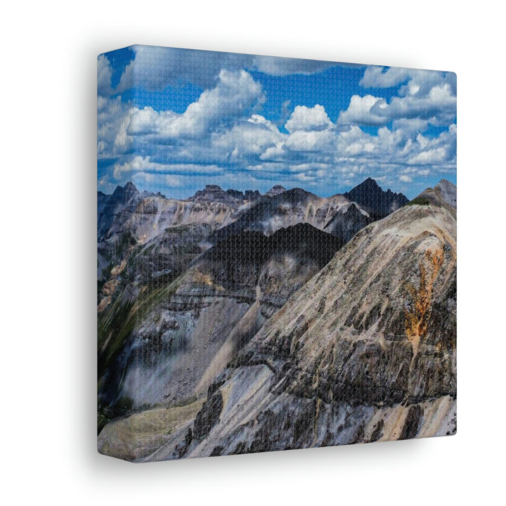 Imogene Pass From the Air - Canvas