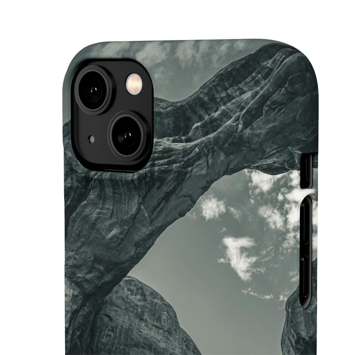 Natural Frames Part 4 in Black and White - Phone Case