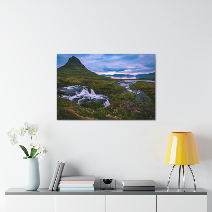 An Icelandic Sunset - Canvas