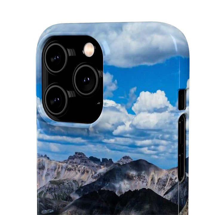 Imogene Pass From the Air - Phone Case