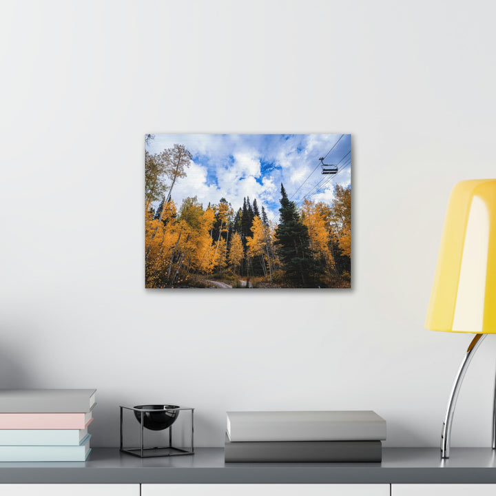 Chairlift in Suspension - Canvas