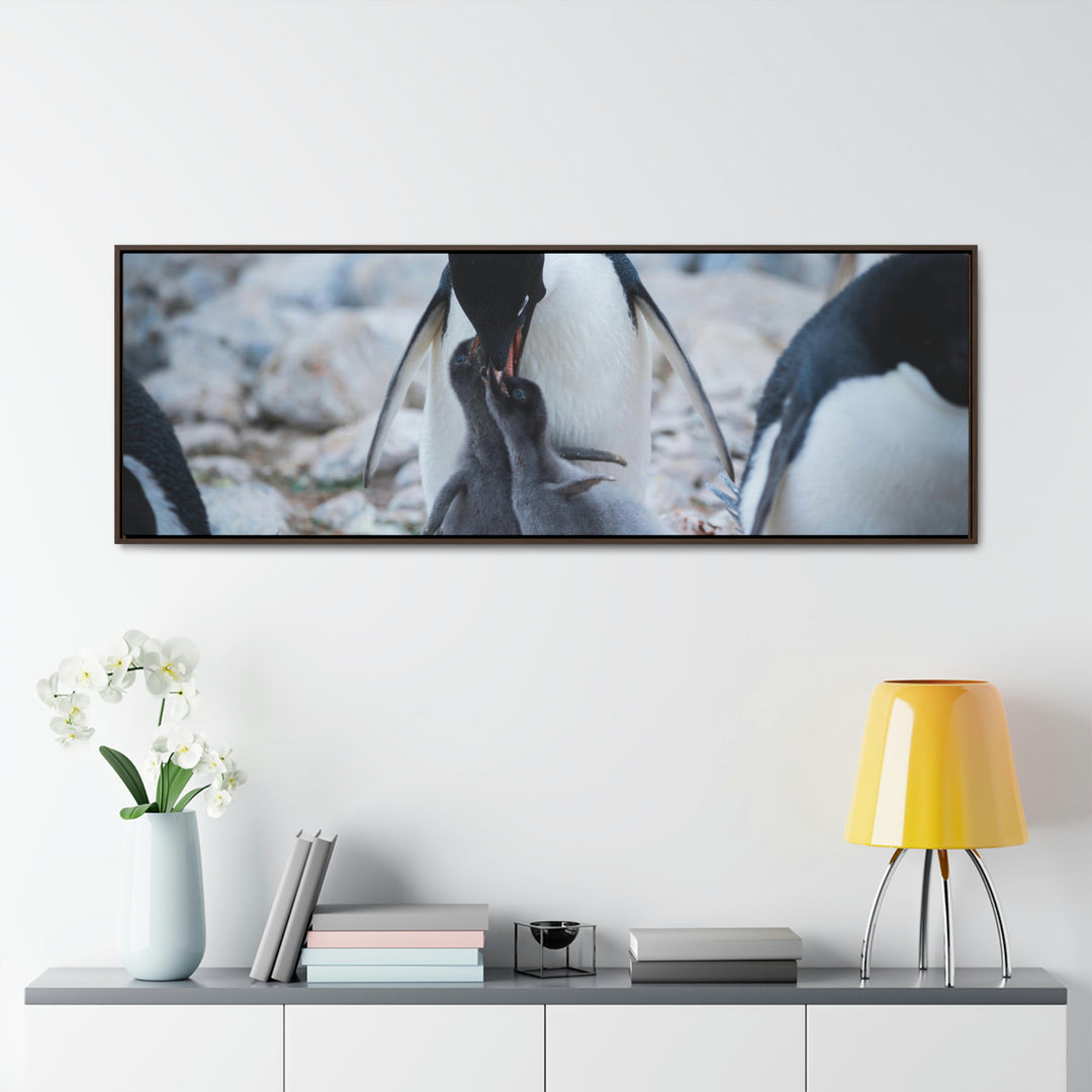 Feeding Time - Canvas with Frame