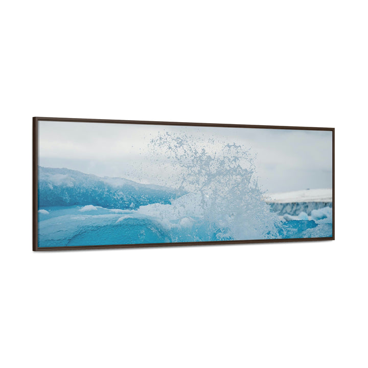 Freezing Splash - Canvas with Frame