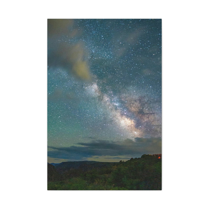 Milky Way Through the Clouds Part 1 - Canvas