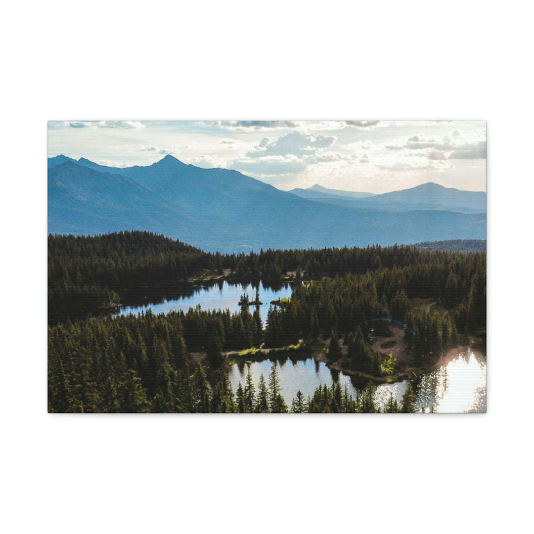 Cool Mountain Lakes - Canvas