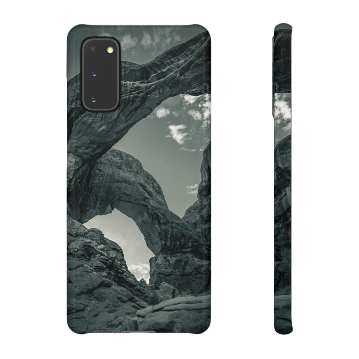 Natural Frames Part 4 in Black and White - Phone Case