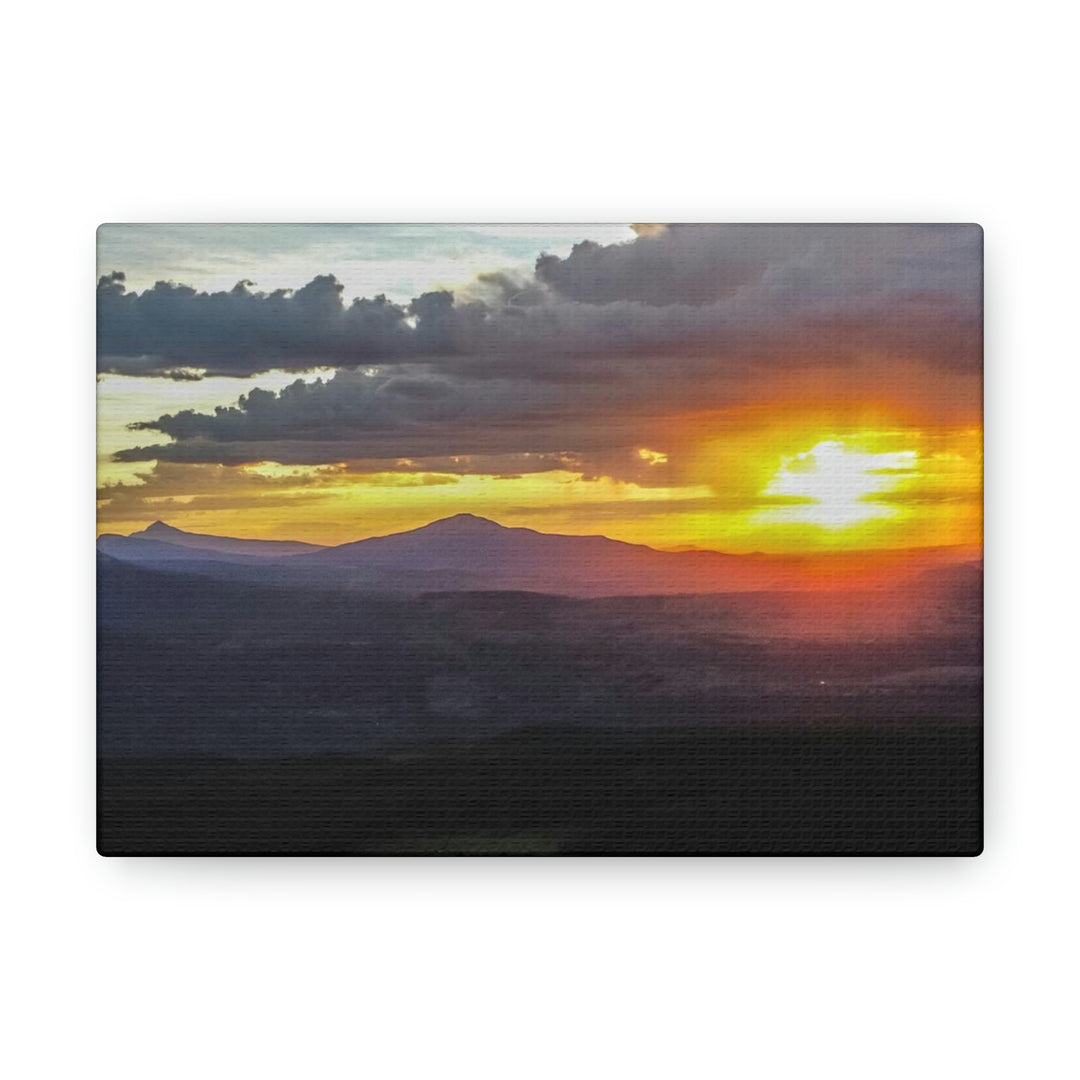 Rainy Sunset - Canvas