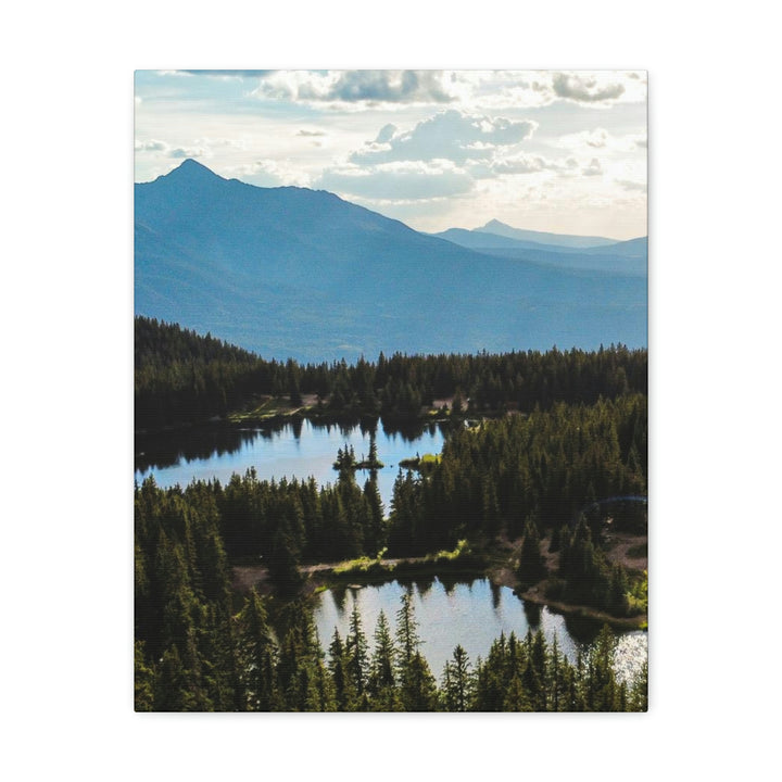 Cool Mountain Lakes - Canvas