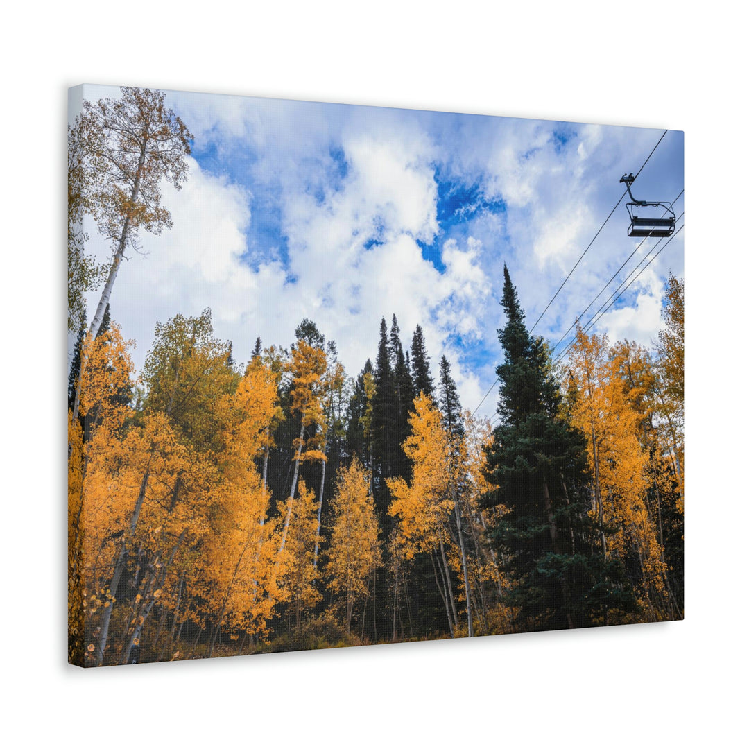 Chairlift in Suspension - Canvas