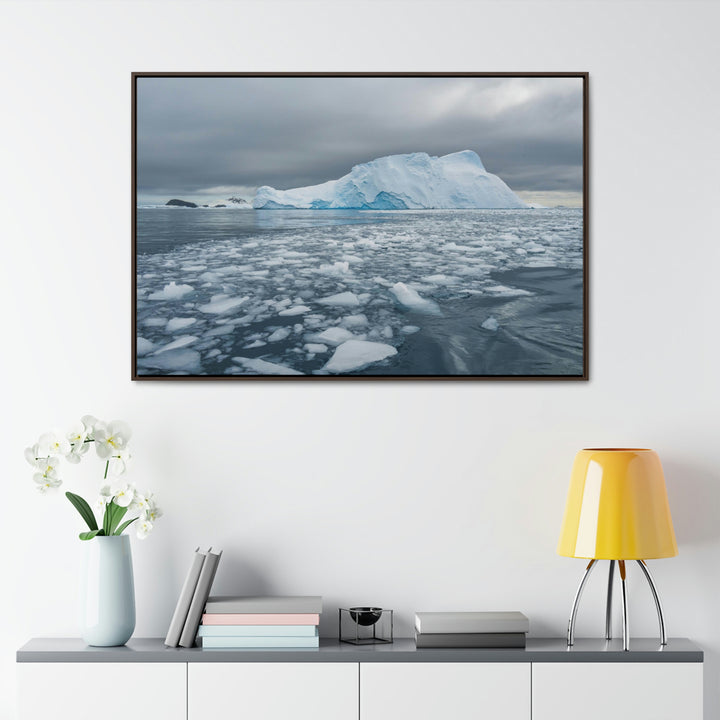 Lane of Ice - Canvas with Frame