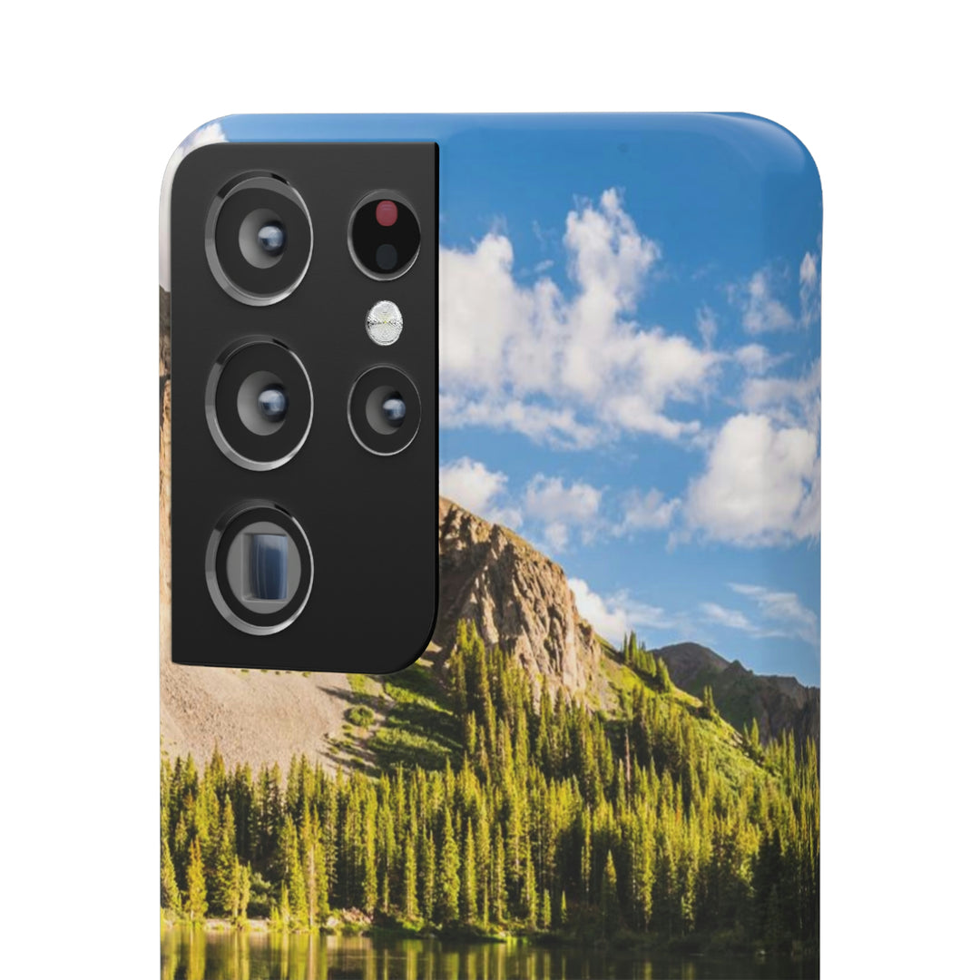 Mountain Scene Reflected - Phone Case