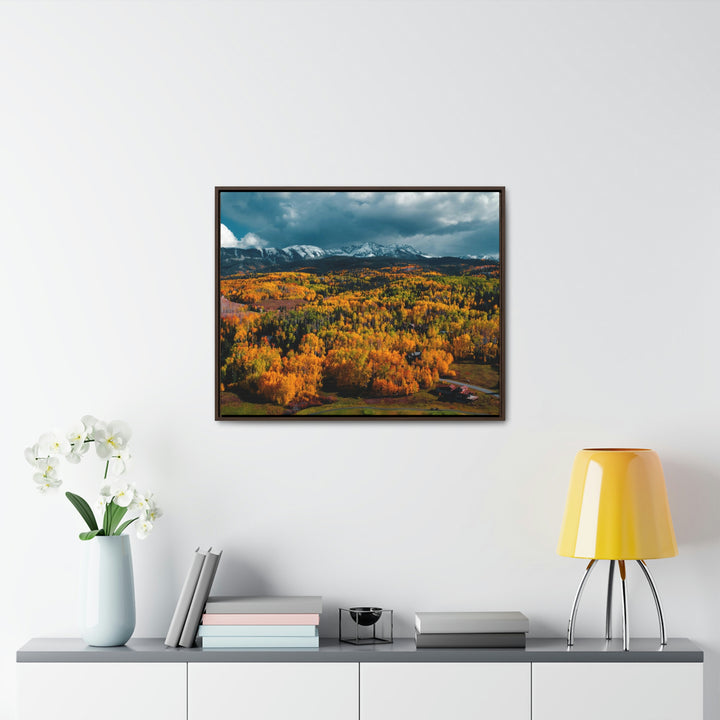 Golds of Autumn - Canvas with Frame