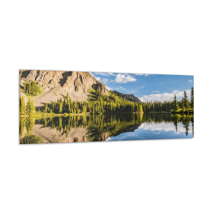 Mountain Scene Reflected - Canvas