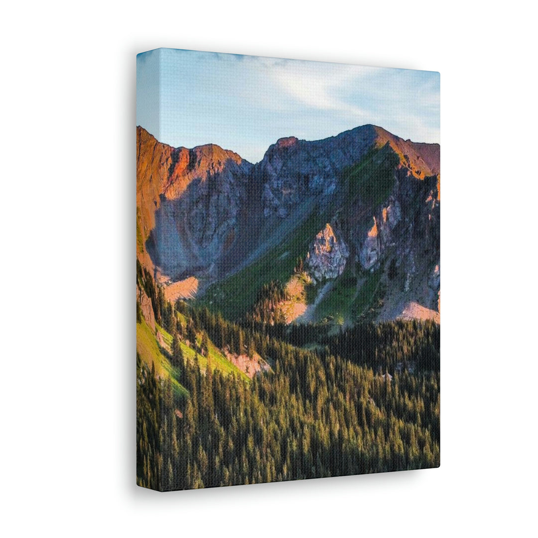 Fading Mountain Light - Canvas