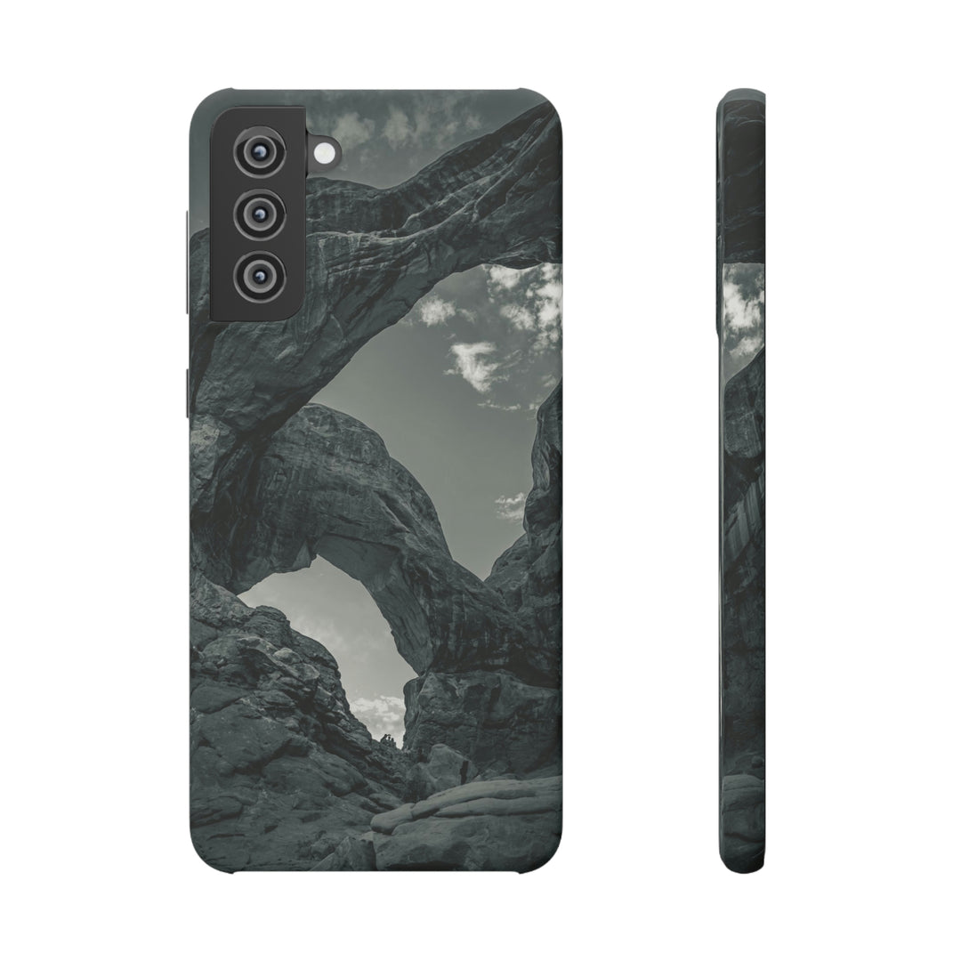 Natural Frames Part 4 in Black and White - Phone Case