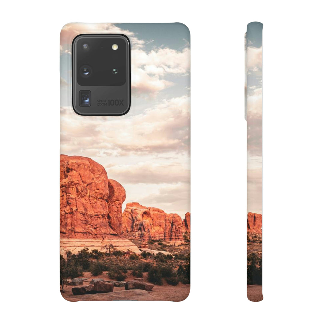 A Desert Sunset - Phone Case