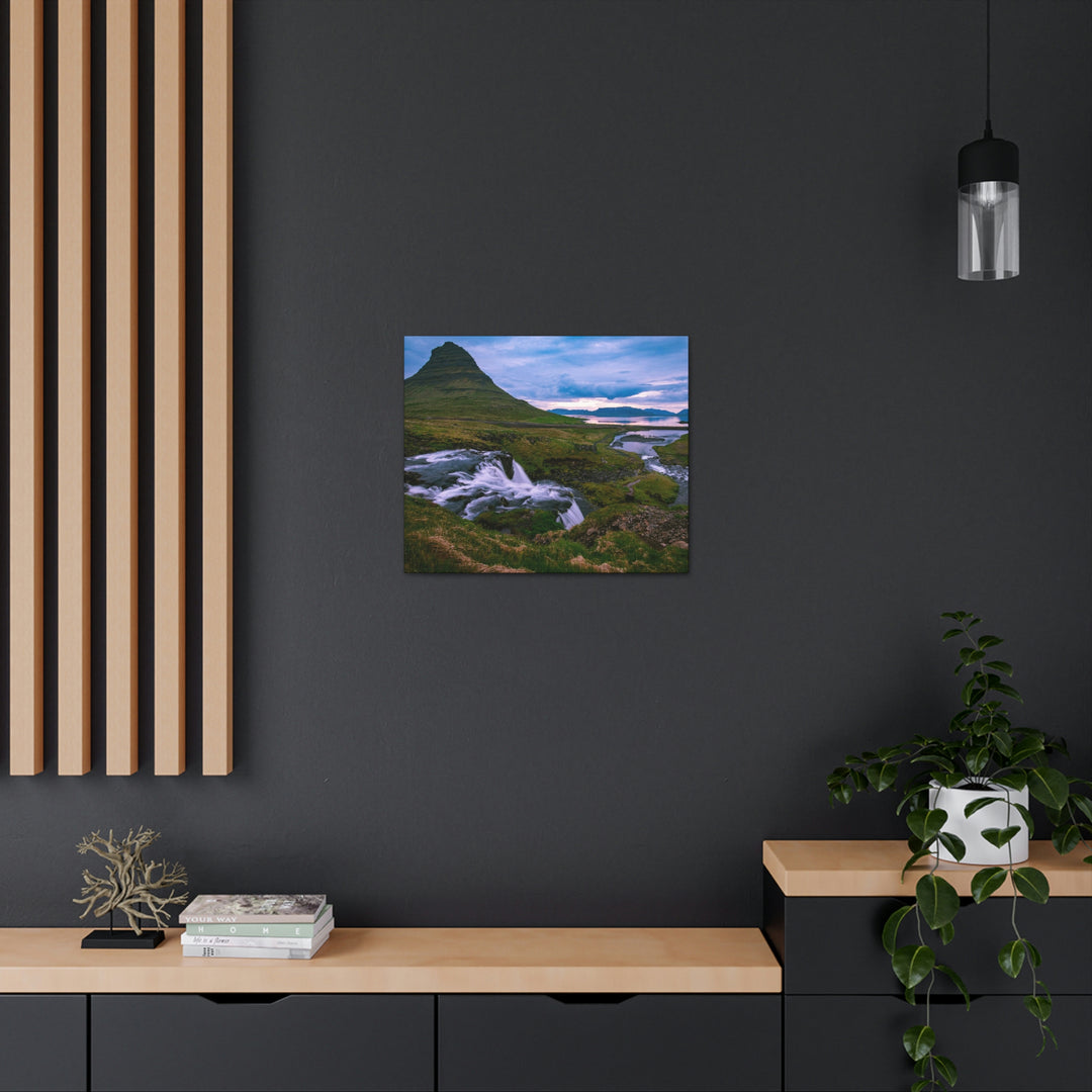 An Icelandic Sunset - Canvas